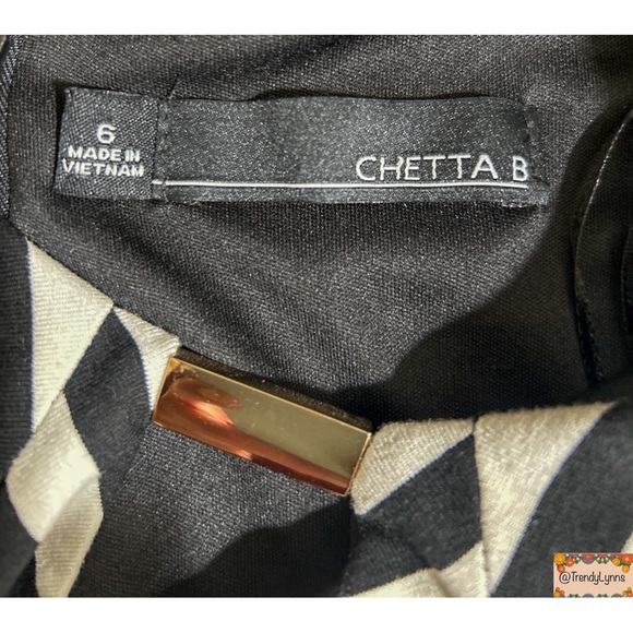 Chetta B • black & white dress - Picture 6 of 10